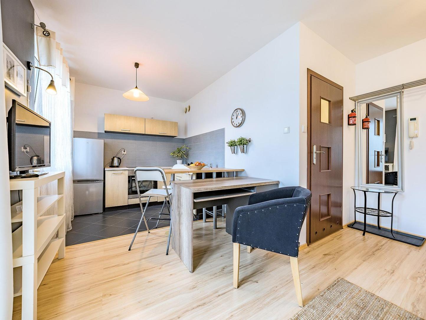 Apartament Z Balkonem I Bezplatnym Parkingiem Гданськ Екстер'єр фото